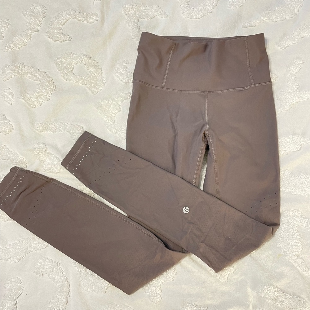 RARE lululemon zoned in tight lunar rock leggings
